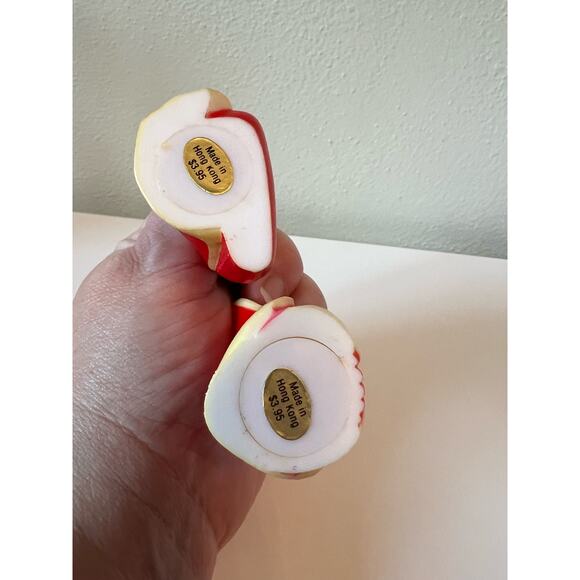 Miss Piggy Kermit Merry Miniature Figures Hallmark Muppets Queen of Hearts 1980s - Picture 3 of 4